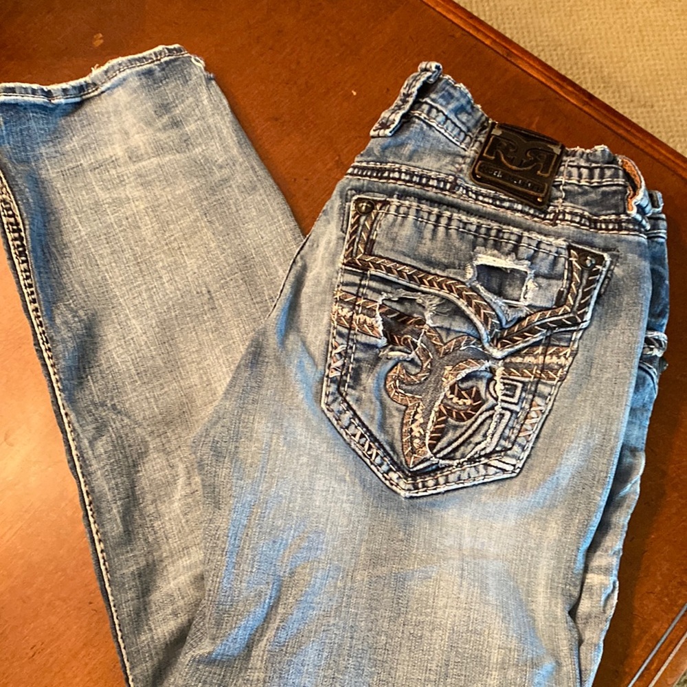 Mens Rock Revival Size 36